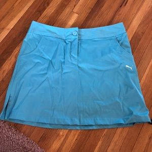 Teal Puma Golf Skort
